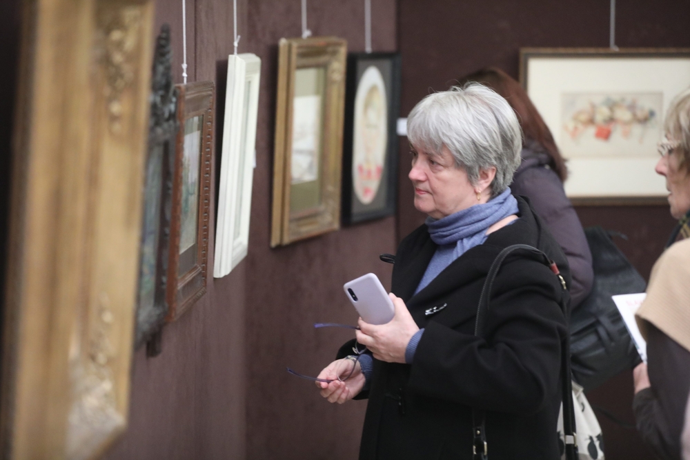 Painter Slava Raškaj at Lisinski hall News Lisinski Hall